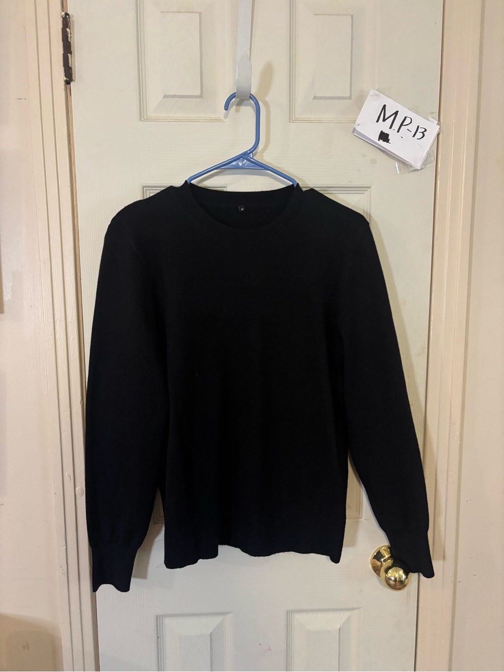 Women’s  Black Crewneck Sweater